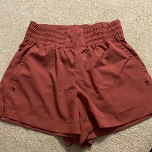 High Waisted Stretch Tech Shorts